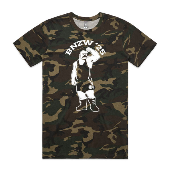 Bear New Zealand Week 2025 Shirt (Camo) Thumbnail